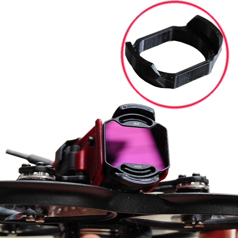 Drone Camera Filter - 4PCS กล้องเลนส์ GUARD แหวนป้องกัน TPU 3D