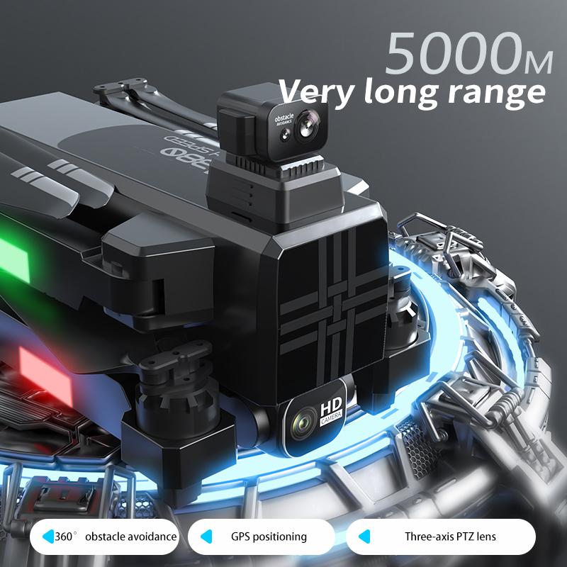โดรน A380 4K HD สามแกนกันสั่นแ - Drone Camera Hd บทวิจารณ์และราคา