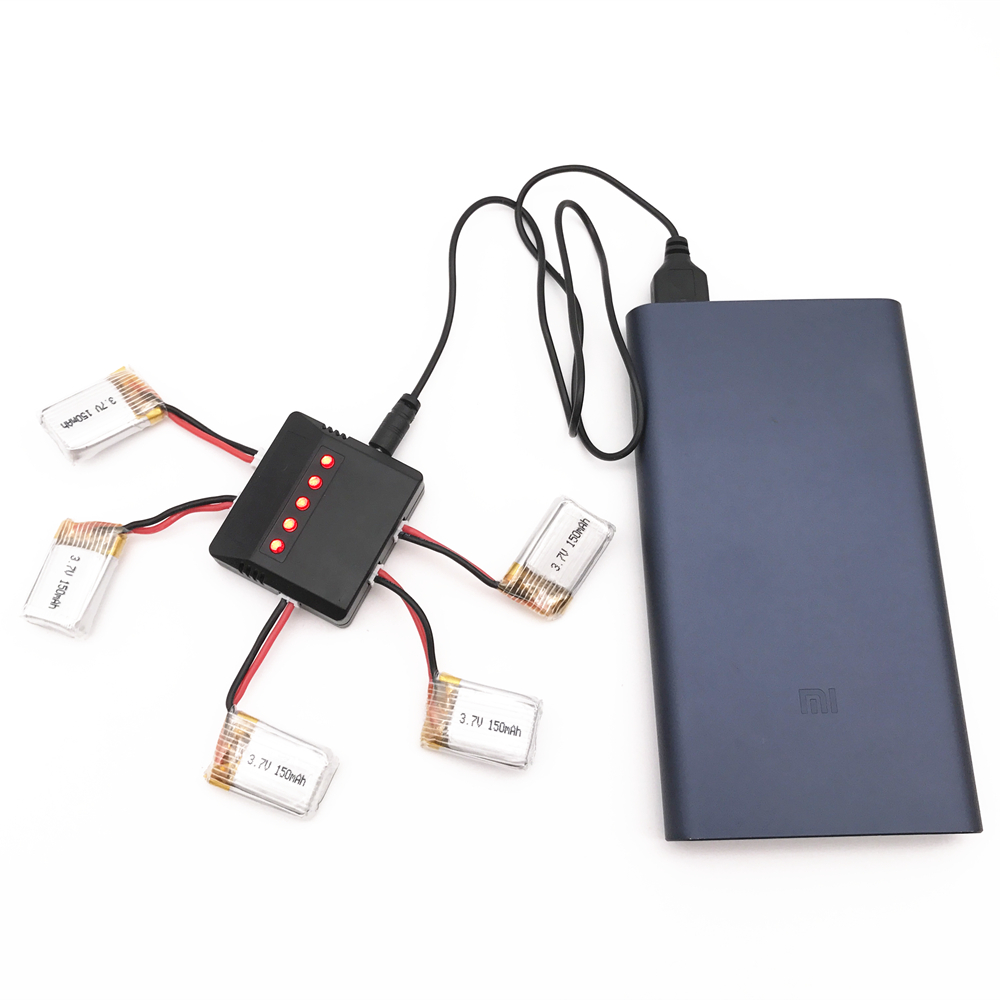 3/4/5Pcs LiPo แบตเตอรี่สำหรับ  - Eachine Drone E010 บทวิจารณ์และราคา